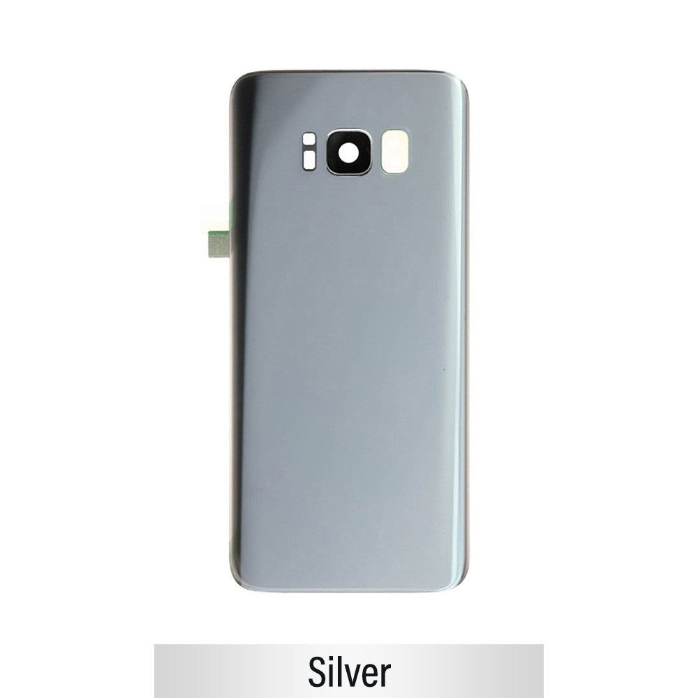Red Rear Cover Glass For Samsung Galaxy S8 Plus G955F (Improved Quality)-Silver Red Rear Cover Glass For Samsung Galaxy S8 Plus G955F (Improved Quality)-Silver